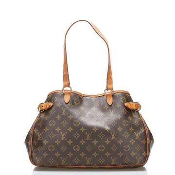 Louis Vuitton Monogram Batignolle Horizontal Handbag Shoulder Bag M51154 Brown PVC Leather Women's LOUIS VUITTON