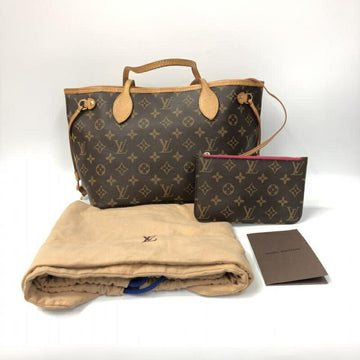 LOUIS VUITTON Monogram Neverfull PM M41245 Tote Bag with Pouch