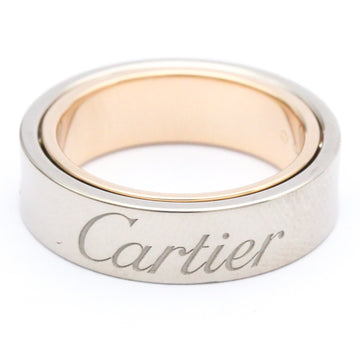 CARTIERPolished  Secret Love Ring 18K Pink Gold White Gold BF558722