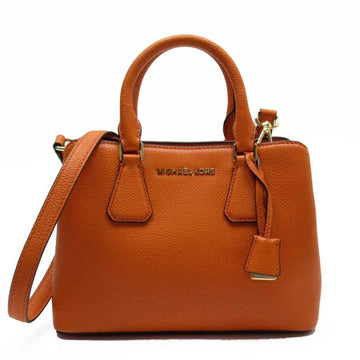 MICHAEL KORS handbag orange leather n9290