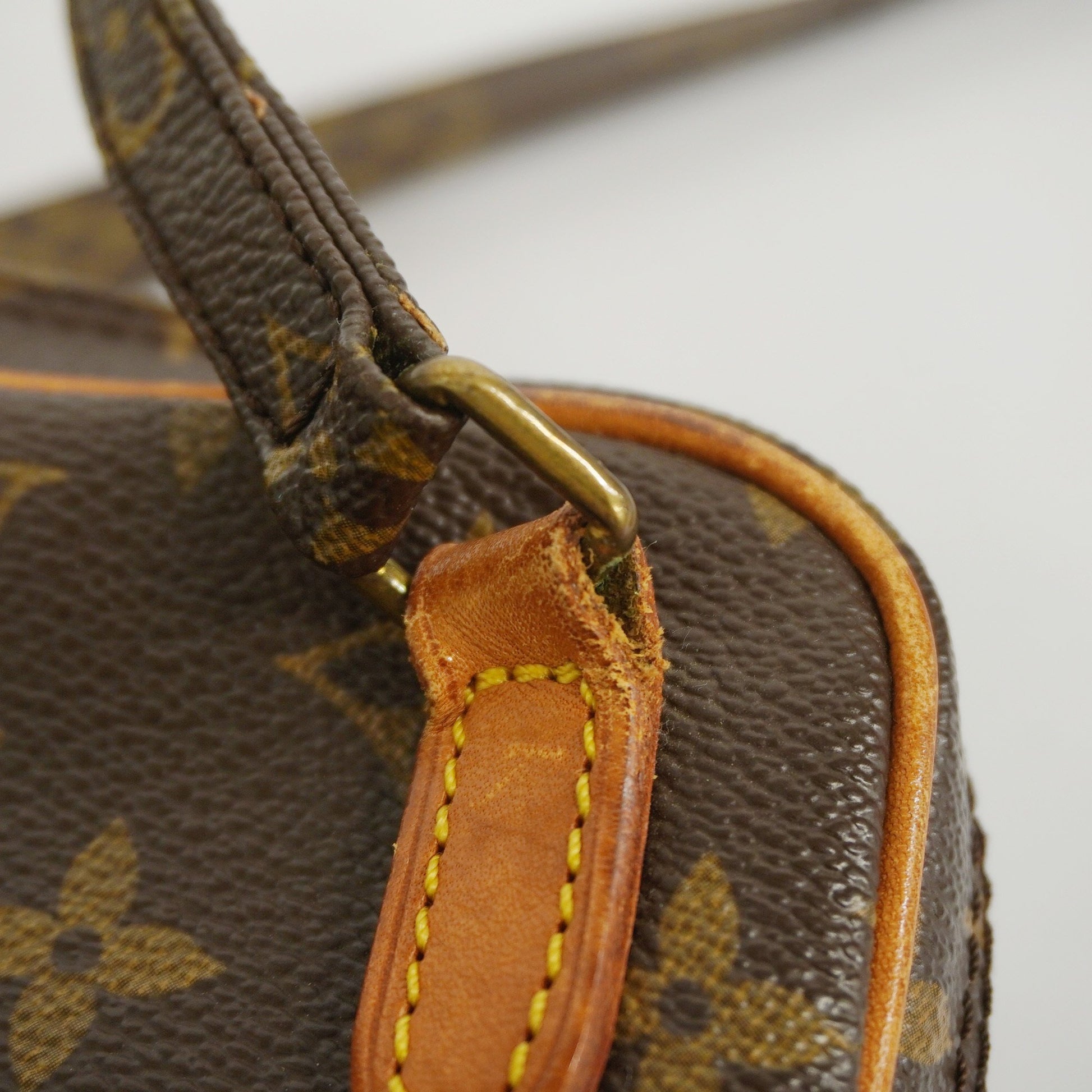 3ba1034] Louis Vuitton Shoulder Bag Monogram Pochette Marly Bandouliere  M51828 Auction