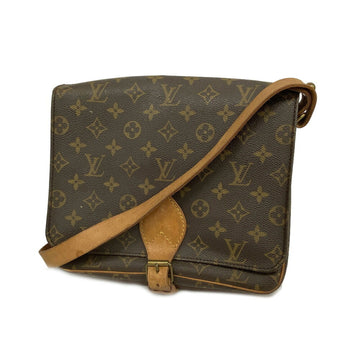 LOUIS VUITTON Shoulder Bag Monogram Cartesier 26 M51252 Brown Ladies