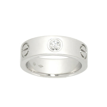 Cartier love #48 ring diamond 1P Pt platinum Love Ring