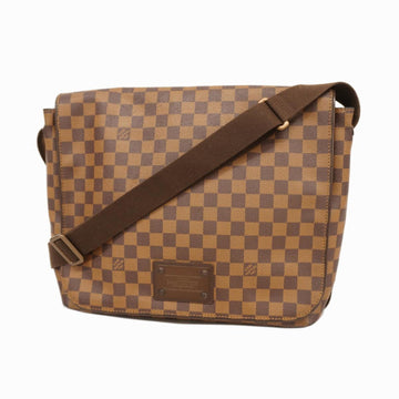 LOUIS VUITTON Shoulder Bag Damier Brooklyn GM N51212 Brown Ladies