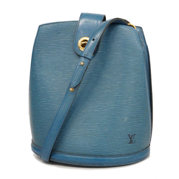 LOUIS VUITTONAuth  Epi Cluny M52255 Women's Shoulder Bag Toledo Blue