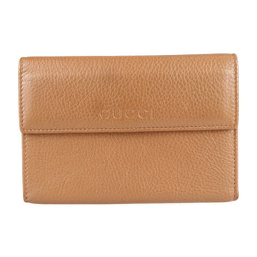 GUCCI tri-fold wallet 346057 0416 leather brown