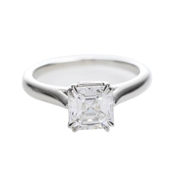 HARRY WINSTON Pt950 Diamond Ring Diamond:1.02ct Ladies