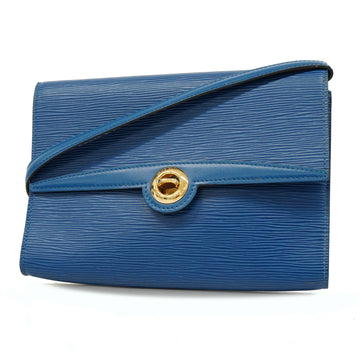 LOUIS VUITTONAuth  Epi Arche M52575 Women's Shoulder Bag Toledo Blue