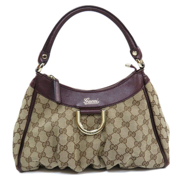 Gucci 190525 GG handbag canvas ladies GUCCI