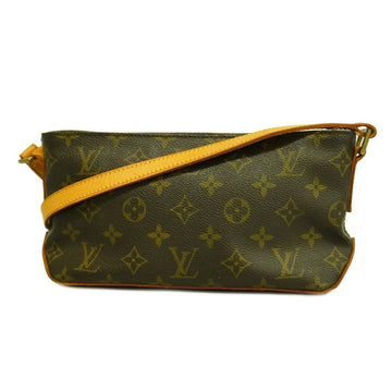 LOUIS VUITTON Shoulder Bag Monogram Trotter M51240 Brown Ladies