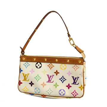 LOUIS VUITTONAuth  Monogram Multicolore Pochette Accessoir M92649 Women's Pouch