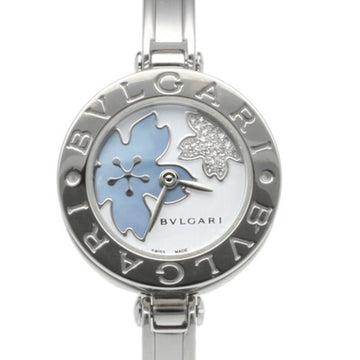 BVLGARI B-zero1 Mediterranean Garden Watch Stainless Steel BZ22FD Quartz Ladies