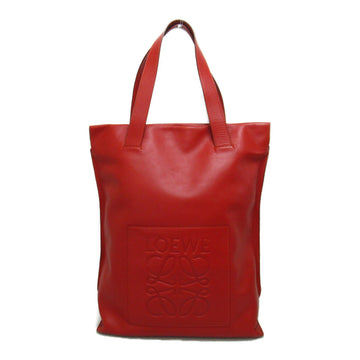 LOEWE shopper tote bag Red leather