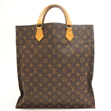 LOUIS VUITTON M51140 Sac Pla Monogram Tote Bag Brown Unisex