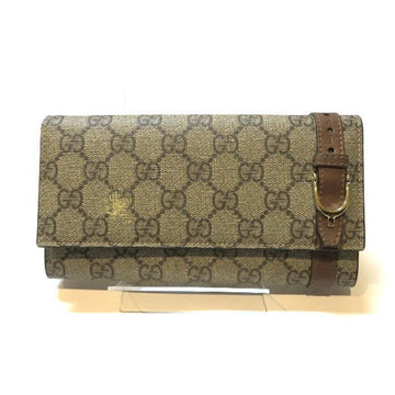 GUCCI GG Supreme Continental Wallet 309760 Long Unisex