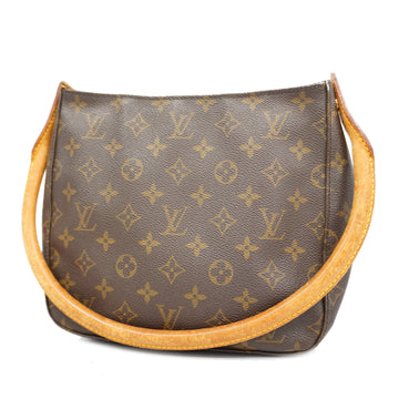 LOUIS VUITTONAuth  Monogram Looping MM M51146 Women's Shoulder Bag