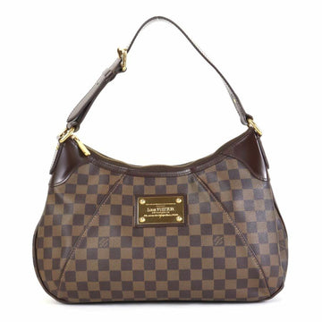 Louis Vuitton Shoulder Bag Damier Thames GM Canvas Brown Women's N48181