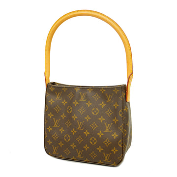 LOUIS VUITTONAuth  Monogram Looping MM M51146 Women's Shoulder Bag