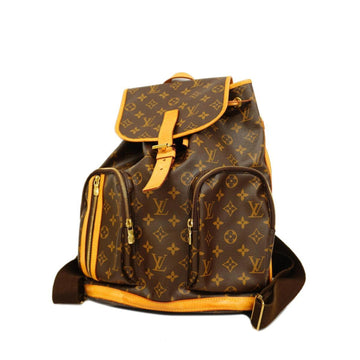 LOUIS VUITTON Rucksack Monogram Sack a de Bosfort M40107 Brown Men's Women's