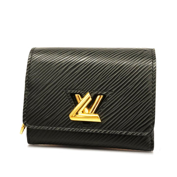 LOUIS VUITTONAuth  Epi Portefeuille Twist Compact XS M80691 Women's Wallet Noir