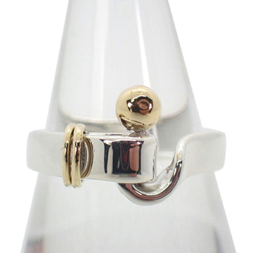 TIFFANY 925 750 hook & eye ring No. 12