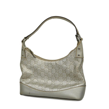 GUCCI Shoulder Bag sima 240020 Leather Silver Hardware Women's