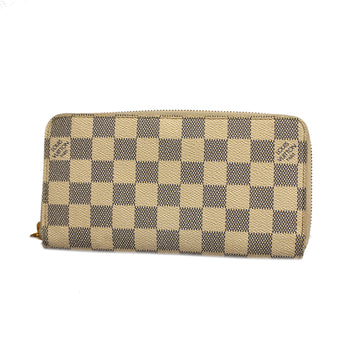 LOUIS VUITTONAuth  Damier Azur Zippy Wallet N60019 Women's Long Wallet