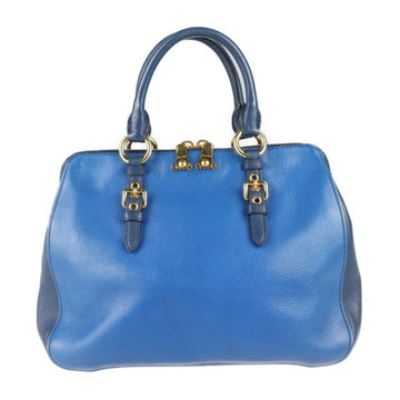 MIU MIU MIUMIU handbag RL0060 leather MAREA×COBALT 2WAY shoulder bag