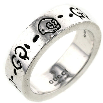 Gucci Ring Ghost Width Approx. 6mm 477339 J8400 0701 Silver 925 Upper No. 11 Lower 12 Ladies GUCCI