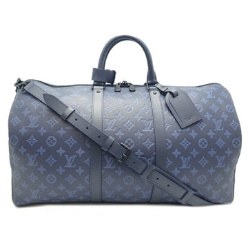 Louis Vuitton Blue Damier Stripe Canvas City Keepall XS Duffel Bag