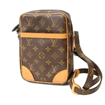 LOUIS VUITTON Shoulder Bag Monogram Danube M45266 Brown Women's Canvas