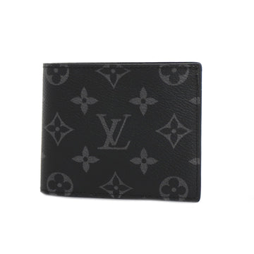 LOUIS VUITTONAuth  Monogram Eclipse Portofeuil Marco NM M62545 Men's Wallet