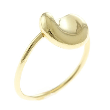 TIFFANY Bean Ring No. 7 K18 Yellow Gold Women's &Co.