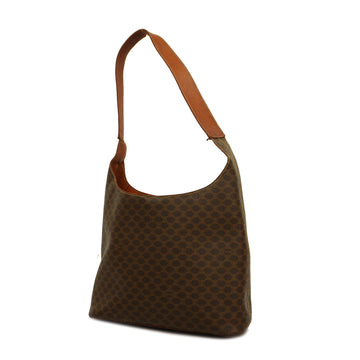 CELINEAuth  Macadam Shoulder Bag Women's PVC,Leather Shoulder Bag