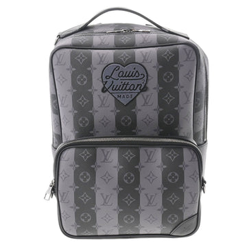 LOUIS VUITTON Modular NIGO Collaboration Black M45962 Men's Monogram Stripe Eclipse Backpack/Daypack