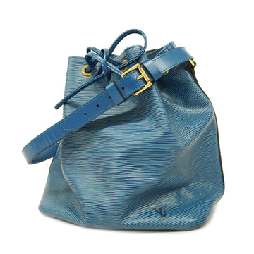 LOUIS VUITTONAuth  Epi Petit Noe M44105 Women's Shoulder Bag Toledo Blue