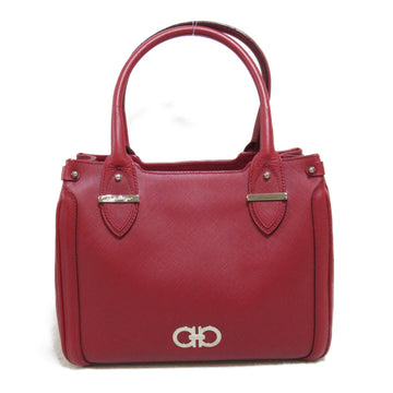 SALVATORE FERRAGAMO Handbag Red leather DY21