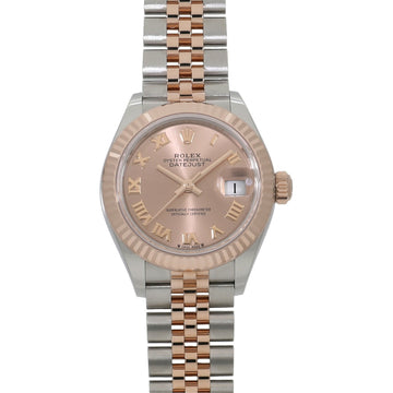 ROLEX Datejust 28 279171 Rose Color Ladies Watch R7692