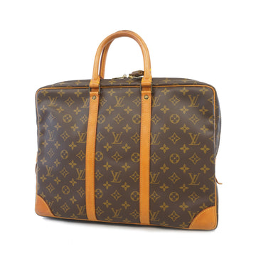 Louis Vuitton Monogram Porto De Cuman Voyage M40226 Men's Briefcase