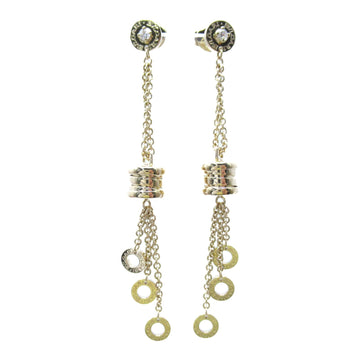 BVLGARI B-zero1 Element Diamond Pierced earrings Pierced earrings Clear K18 [Yellow Gold] Clear