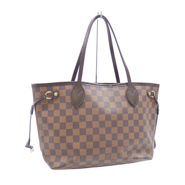 LOUIS VUITTON Tote Bag Damier Neverfull PM Women's N51109 Ebene Hand