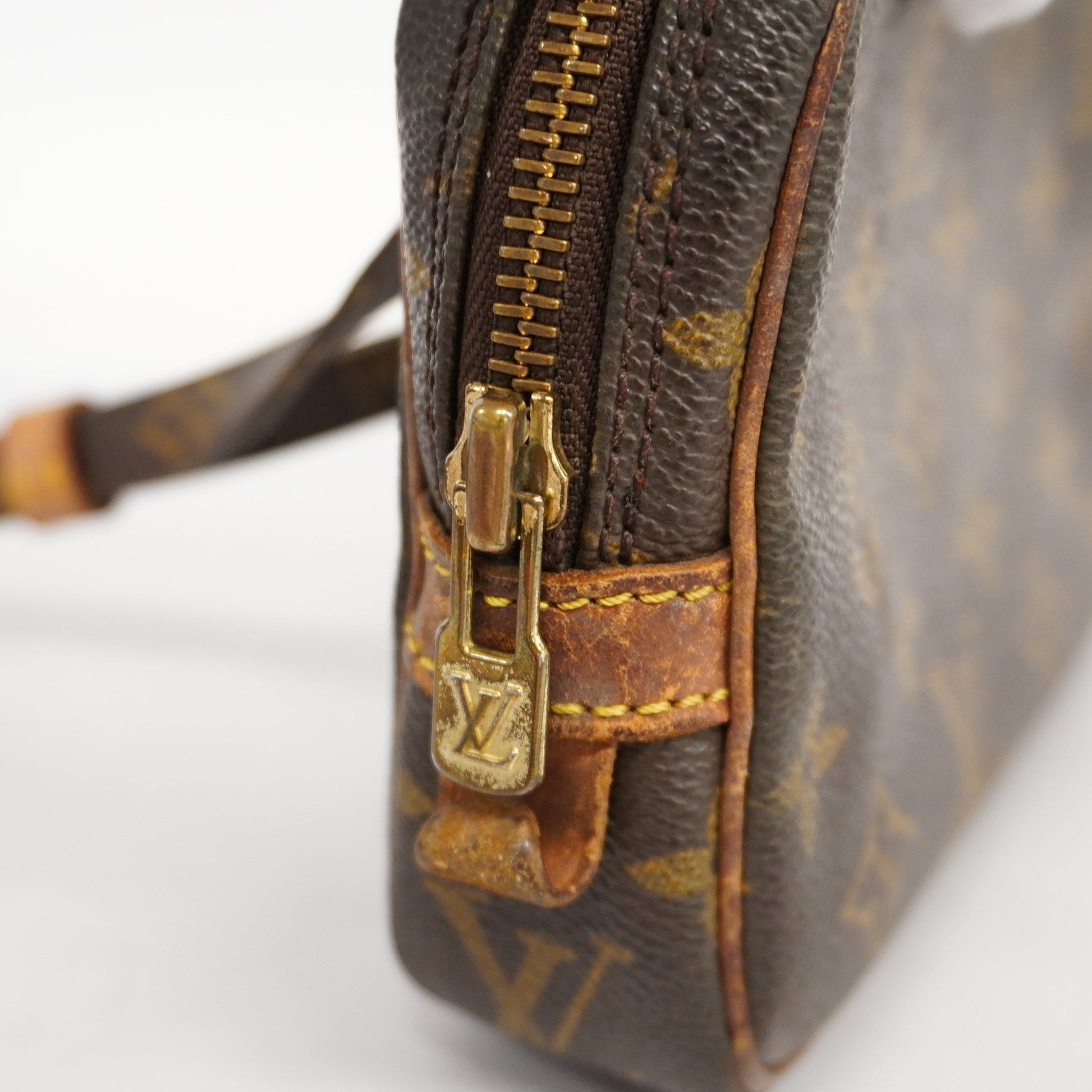 3ac2963] Auth Louis Vuitton Shoulder Bag Monogram Pochette Marly