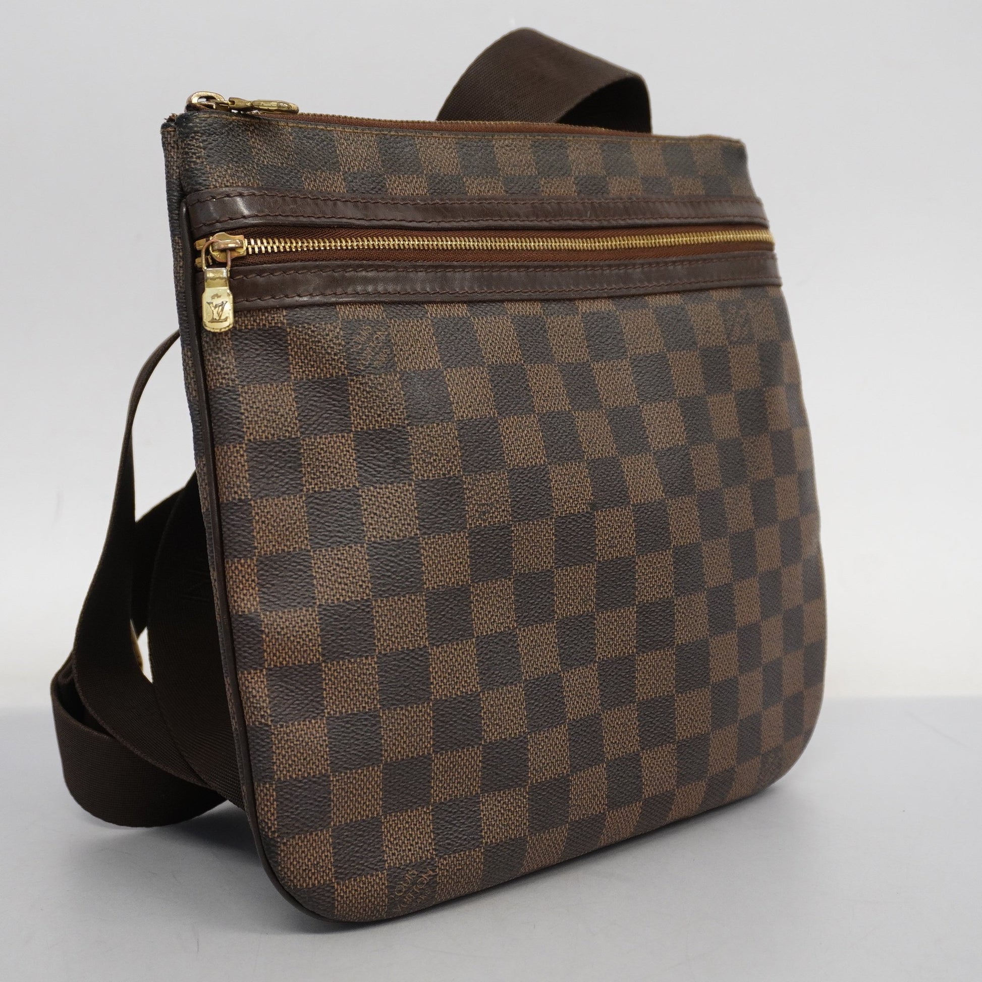 Louis Vuitton, Bags, Auth Louis Vuitton Damier Pochette Boss Fall N5111  Womens Shoulder Bag
