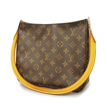 LOUIS VUITTONAuth  Monogram Looping MM M51146 Women's Shoulder Bag