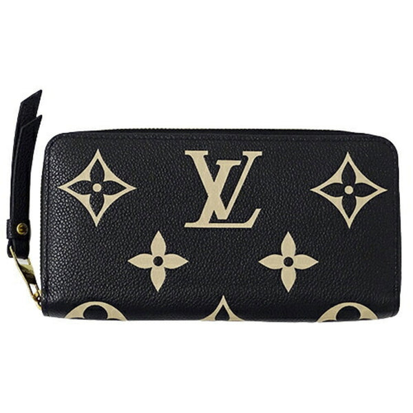 Louis Vuitton Zippy Wallet Black Monogram Empreinte