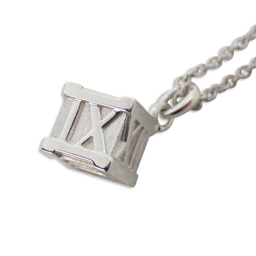 TIFFANY 925 atlas cube pendant necklace