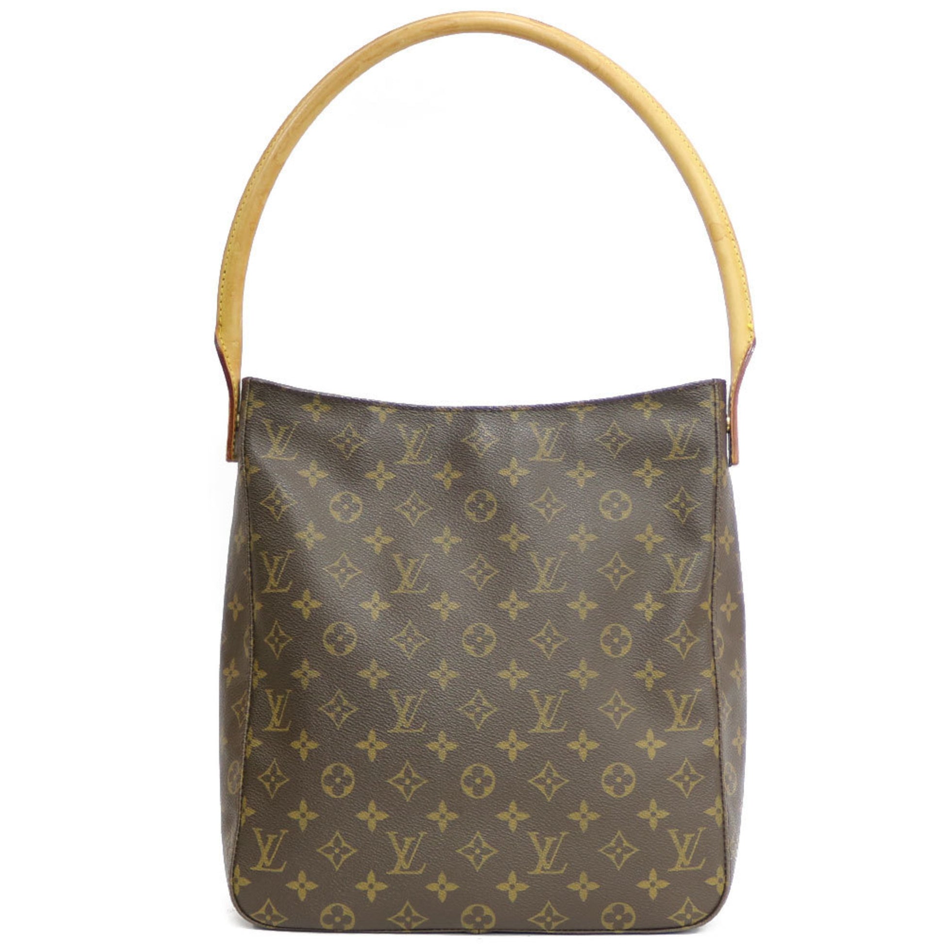 Louis Vuitton Looping GM Women's Shoulder Bag M51145 Monogram Brown