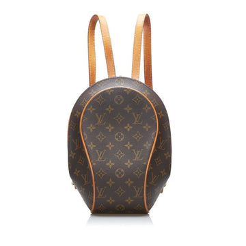 Louis Vuitton Monogram Ellipse Sack Ad Backpack M51125 Brown PVC Leather Ladies LOUIS VUITTON