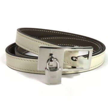 HERMES Belt [70] Reversible Lucky 15 Etoup x Nata Swift Vaux Epson  Women's