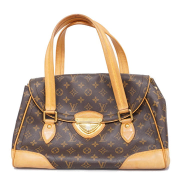 LOUIS VUITTON Shoulder Bag Monogram Beverly GM M40120 Brown Ladies